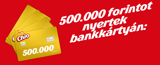 500.000 Ft Chio kártya